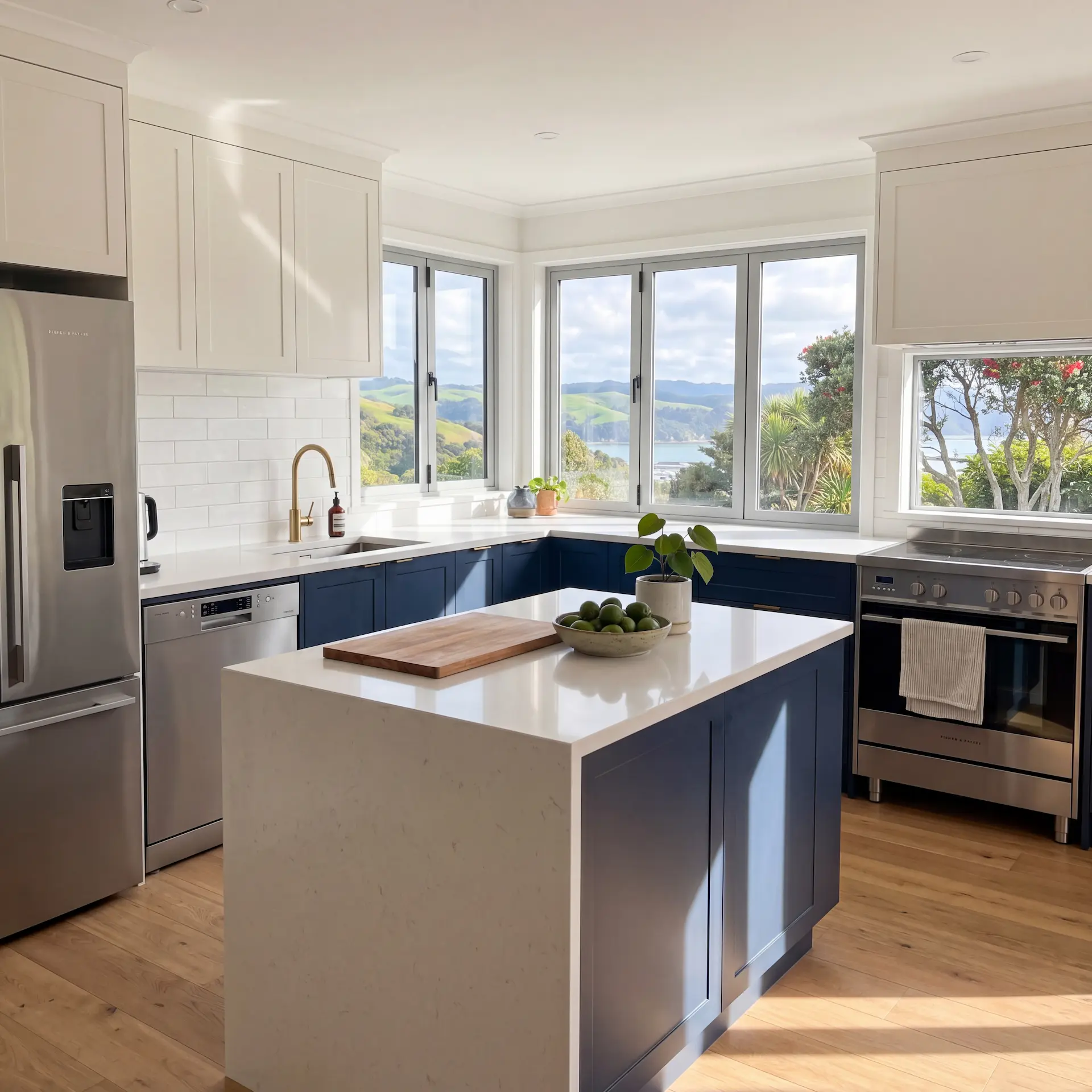 Kitchen and bathroom renovation by Trust Builders Construction